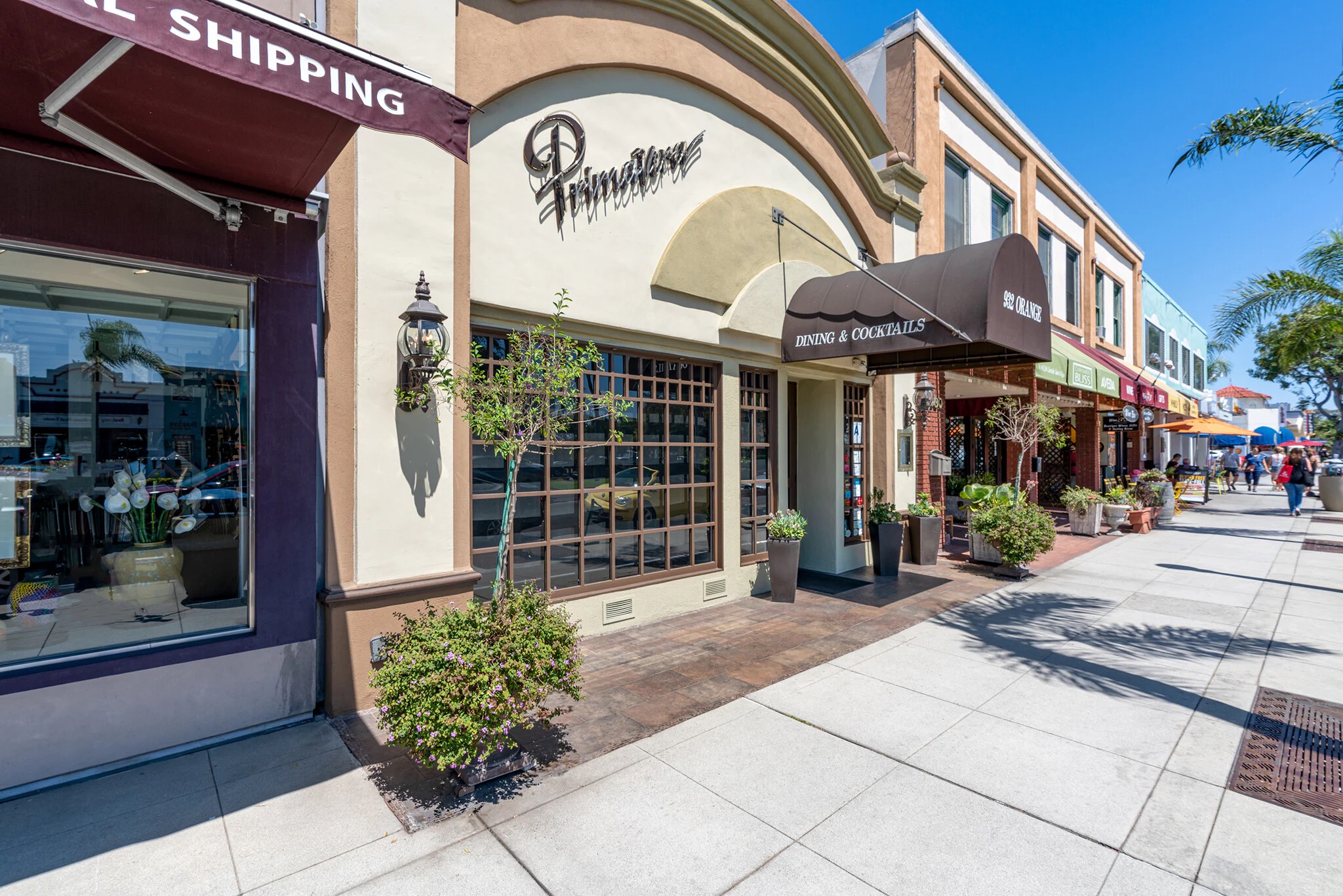 Downtown Coronado shops and streets