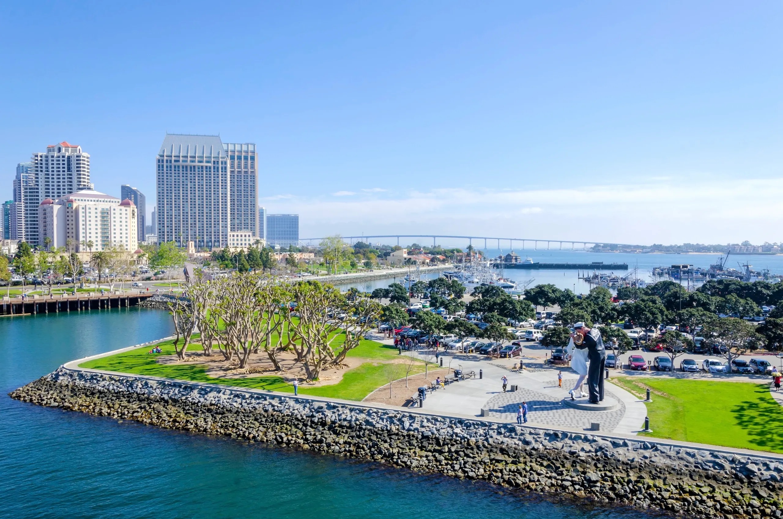 San Diego waterfront — Embarcadero and Little Italy
