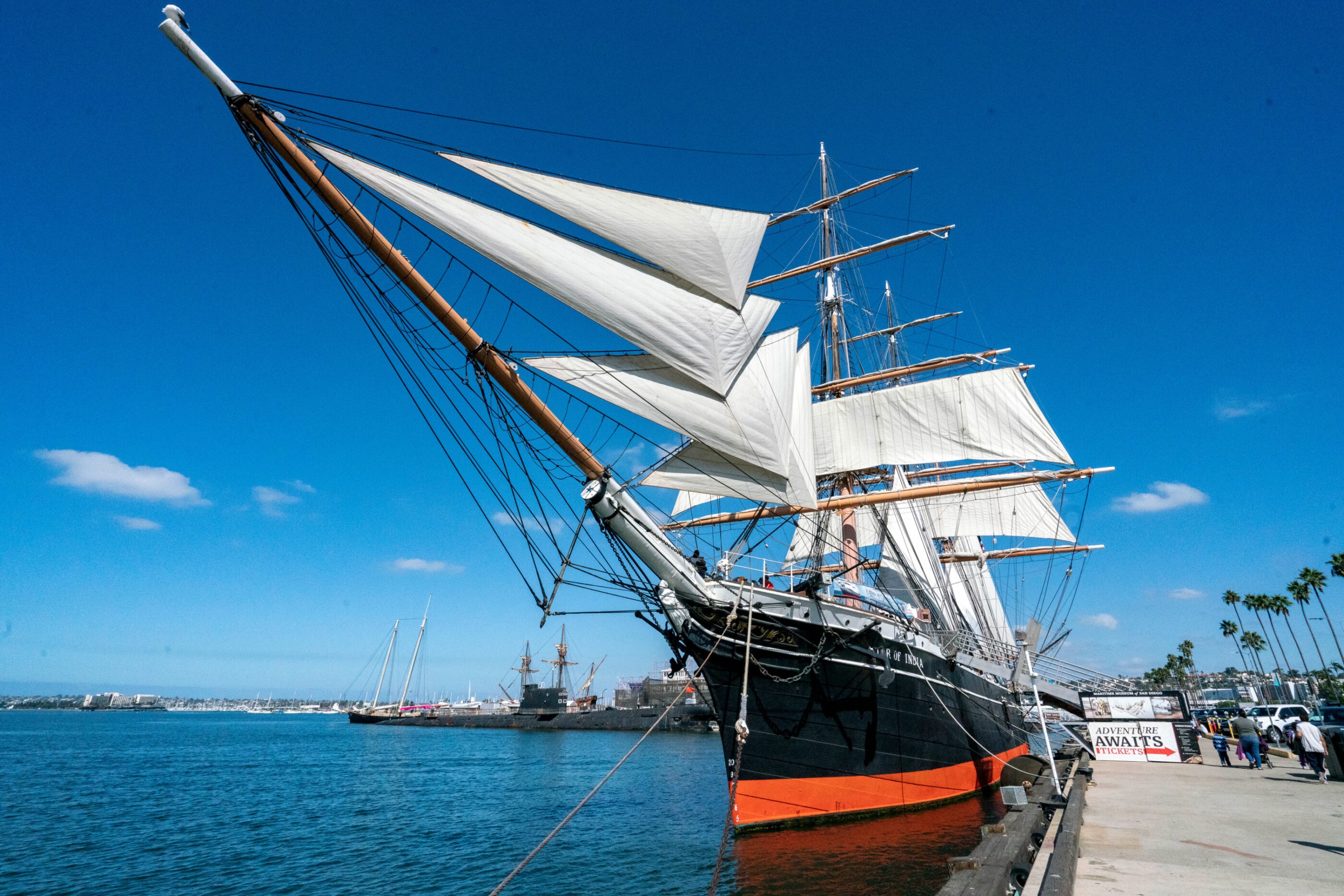Maritime Museum of San Diego — historic tall ships